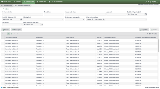 Screenshot - Dokumentum keresés 3